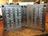 Mould for particular plastic